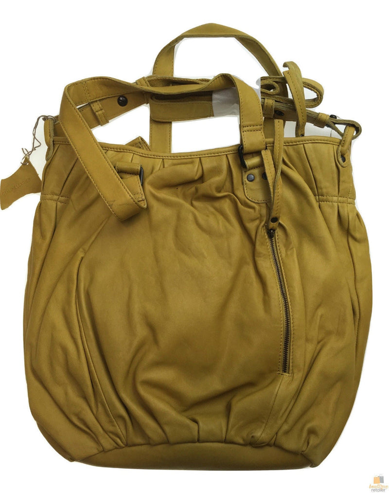 Load image into Gallery viewer, Premium Womens Leather Shoulder Bag Messenger Satchel Handbag Purse ITWB02 - Yellow-2
