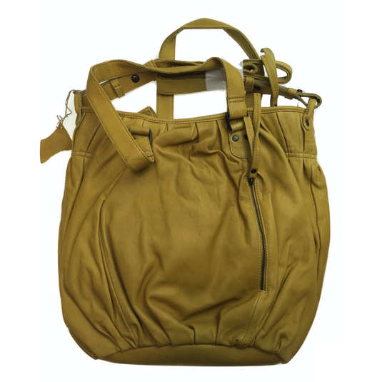 Premium Womens Leather Shoulder Bag Messenger Satchel Handbag Purse ITWB02 - Yellow-4