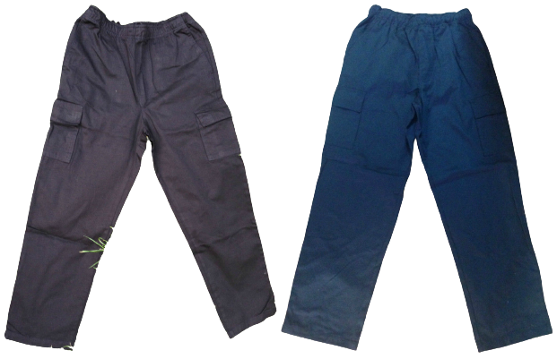 Load image into Gallery viewer, Mens CARGO PANTS Trousers Elastic Waist 100% COTTON Army Military PLAIN Casual-0
