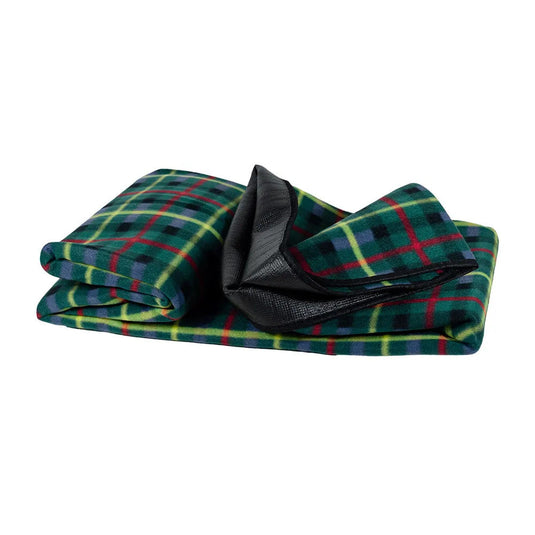 Picnic Rug Mat Blanket Outdoor Camping Waterproof Throw Travel Fleece Plaid - Assorted-3