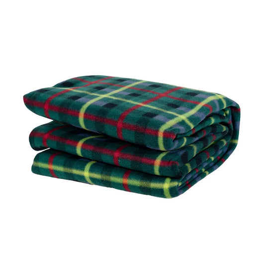 Picnic Rug Mat Blanket Outdoor Camping Waterproof Throw Travel Fleece Plaid - Assorted-4