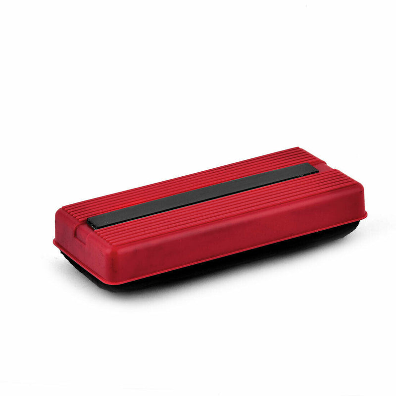 Load image into Gallery viewer, Plastic Frame Fabric Rectangle Grip Blackboard Chalkboard Eraser w Magnet-1
