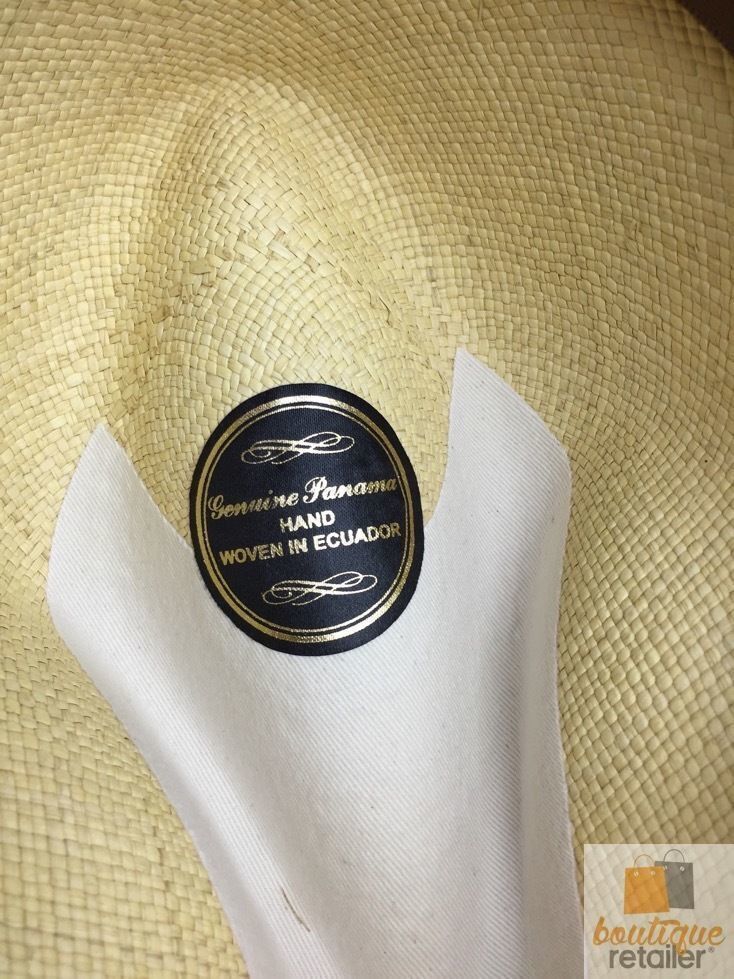 Load image into Gallery viewer, Ecuadorian Brisa Grade 8 Panama STRAW HAT Fedora Trilby MADE IN USA K10-4
