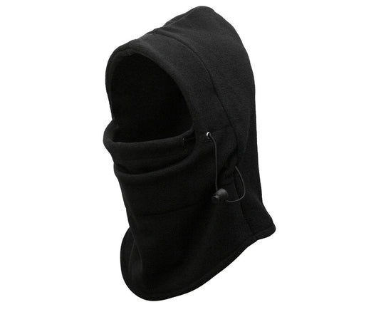 Thermal Fleece Balaclava Face Mask Beanie Hat Ski Snowboard Motorbike - Black-0