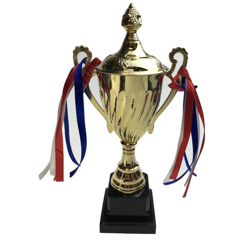 Load image into Gallery viewer, 30cm TROPHY CUP Sport Award Football School Table Tennis Gold Winner-3

