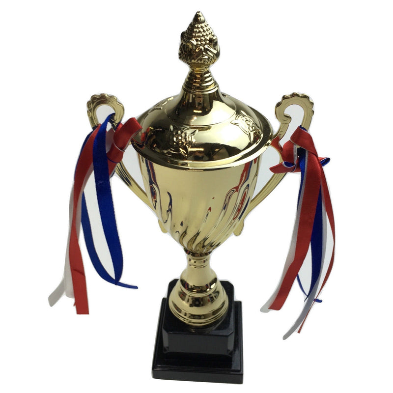 Load image into Gallery viewer, 30cm TROPHY CUP Sport Award Football School Table Tennis Gold Winner-0
