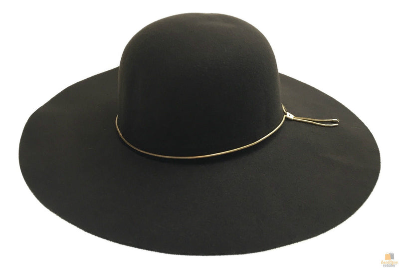 Load image into Gallery viewer, Wide Brim Felt Hat Floppy Vintage Fedora Bowler Cloche Ladies Fashion Cap-5
