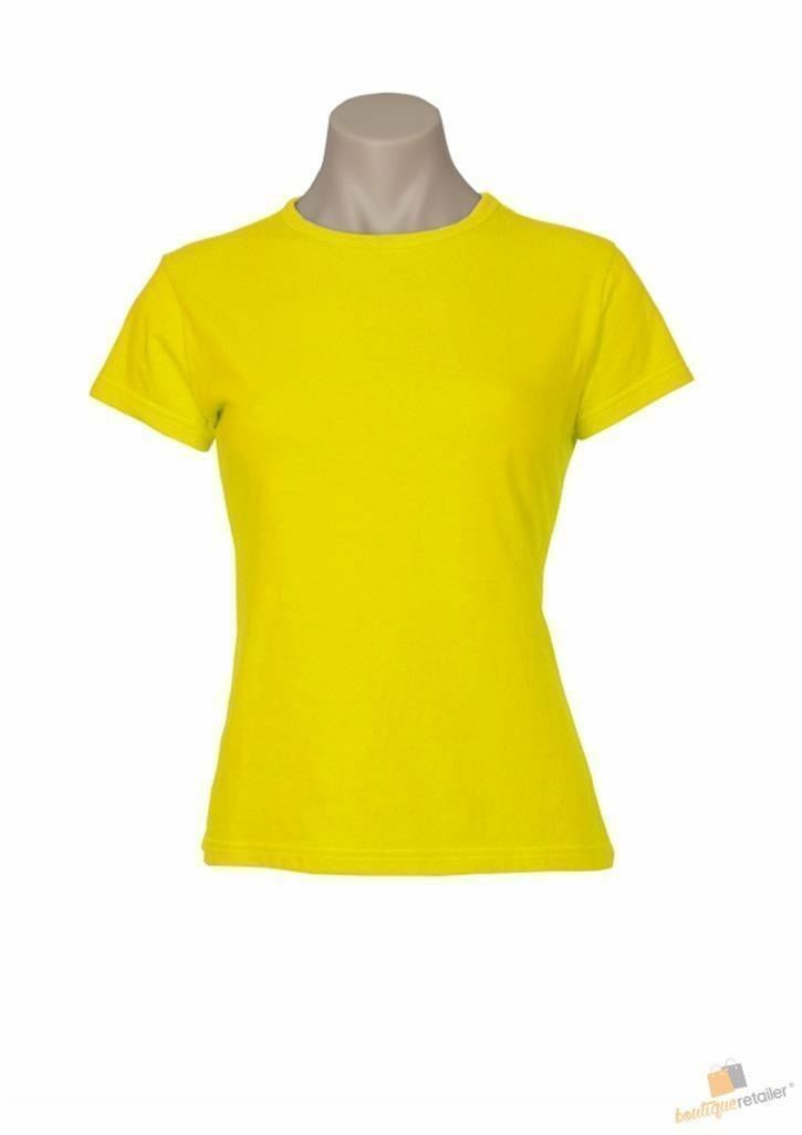 Load image into Gallery viewer, Womens Plain Ladies T SHIRT 100% COTTON Basic Tee Casual Top Size 6-24 T-Shirt-22
