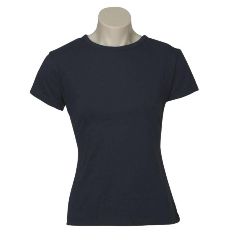 Load image into Gallery viewer, Womens Plain Ladies T SHIRT 100% COTTON Basic Tee Casual Top Size 6-24 T-Shirt-44
