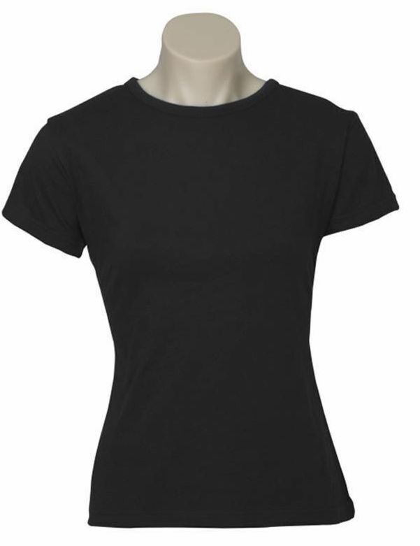 Load image into Gallery viewer, Womens Plain Ladies T SHIRT 100% COTTON Basic Tee Casual Top Size 6-24 T-Shirt-67
