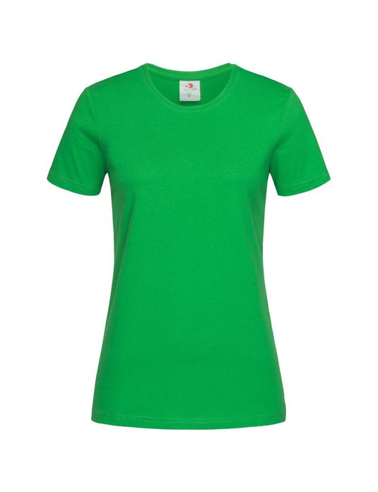 Womens Plain Ladies T SHIRT 100% COTTON Basic Tee Casual Top Size 6-24 T-Shirt-78