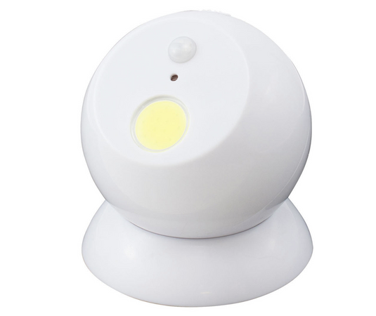 Brillar Motion Activated Swivel Ball Light - White-0