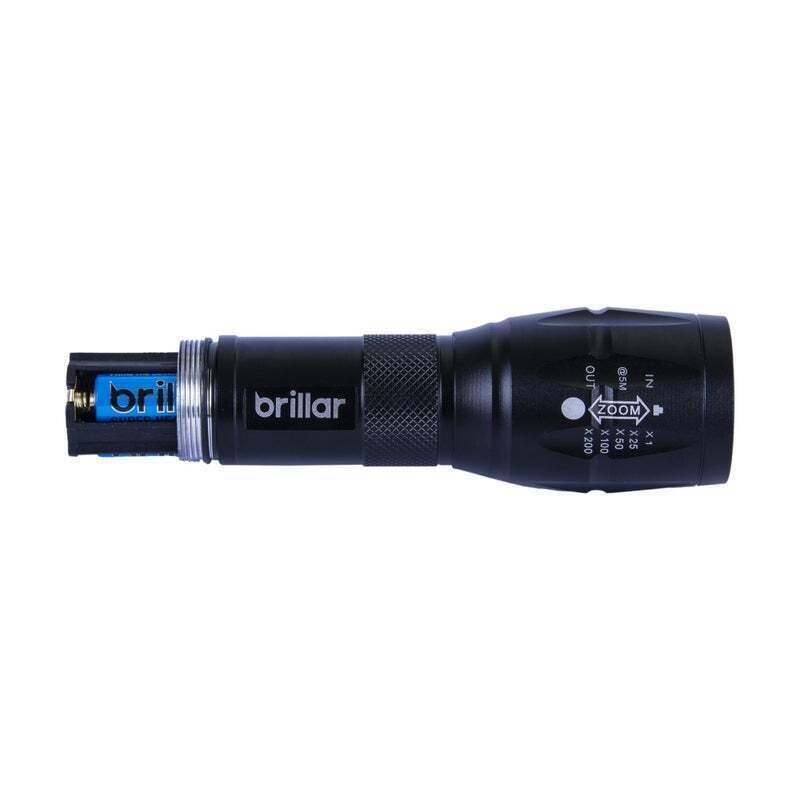 Load image into Gallery viewer, Brillar Tactical Grade LED Torch 5 Modes Water Resistant Flashlight Light Bright-4
