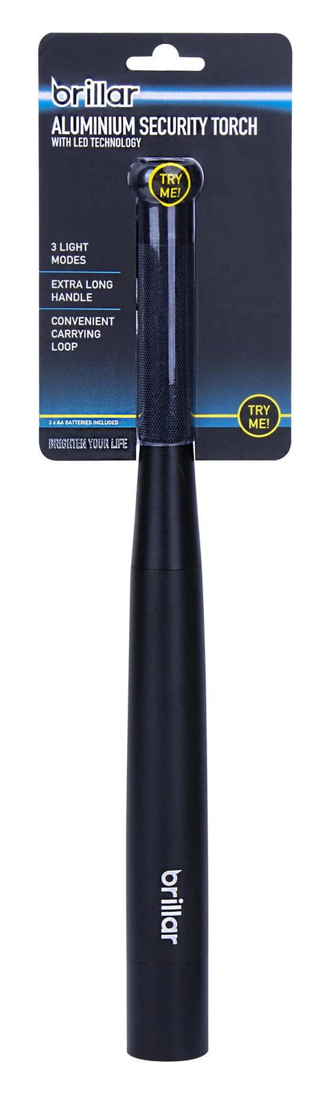 Baseball Bat LED Flashlight Super Bright Baton Torch Emergency Security Tools-1
