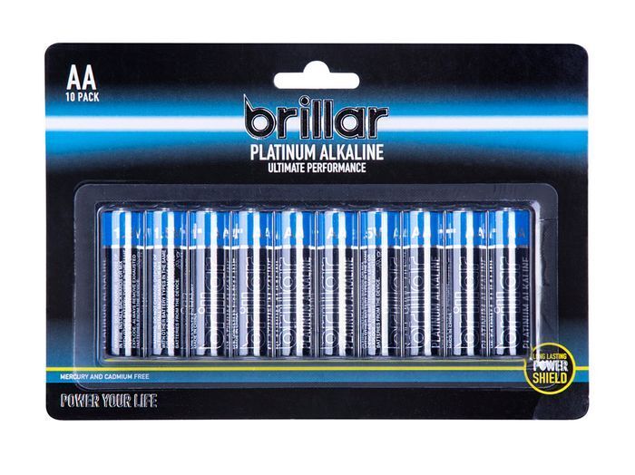 Load image into Gallery viewer, AA Platinum Alakaline Batteries Long Lasting Power Home - 10pk-1
