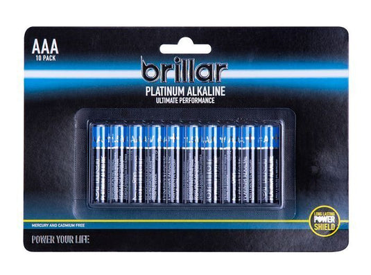 2x 10 Pack AAA Platinum Alkaline Battery LR03 1.5V Long Lasting Power Home Office-0
