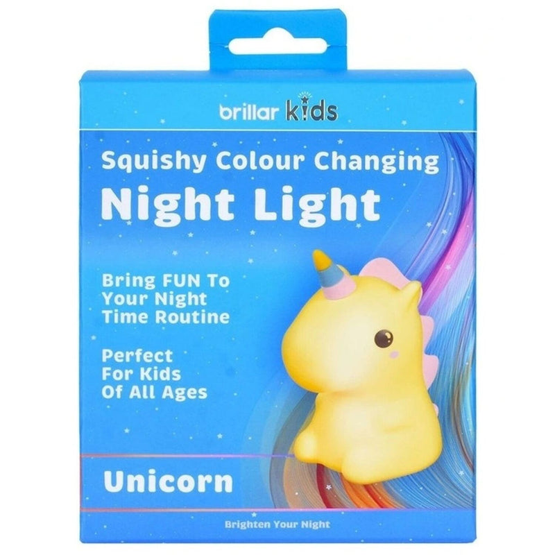 Load image into Gallery viewer, Brillar Cute Squishy Colour Changing Night Light for Kids - Unicorn-1

