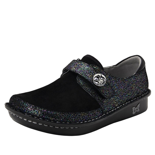 ALEGRIA Brenna Womens Comfort Strap Shoes Loafer Sneaker Walking - Moon Shadow-0