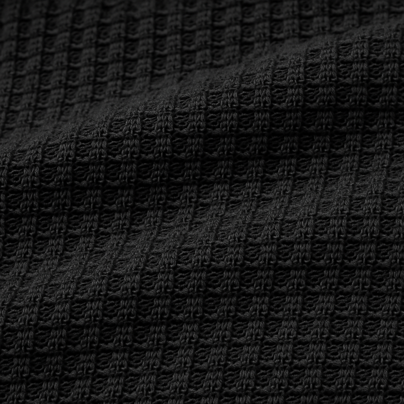 Load image into Gallery viewer, Mens Thermal Short Sleeve Top T Shirt Baselayer Cotton Blend Winter - Black-4
