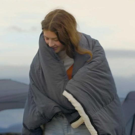 Darche Kozi Junior Sleeping Bags – 0°C Grey & +5°C Blue