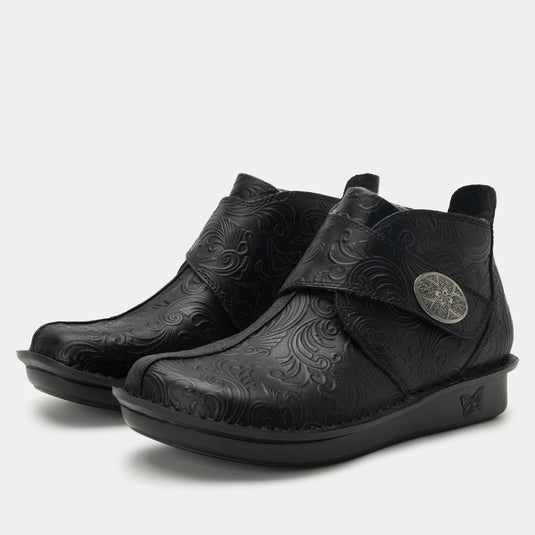 Alegria Caiti Casual Boots Womens Black Shoes in Night N Gale-0