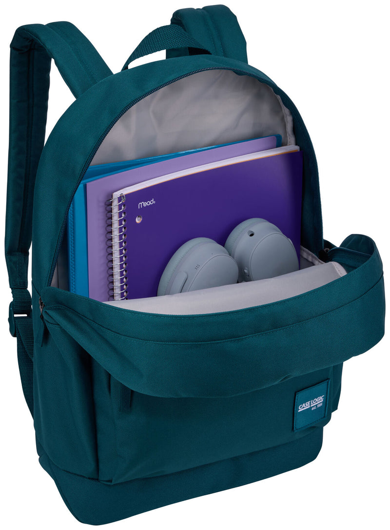 Load image into Gallery viewer, Case Logic 26L Alto Recycled Backpack Bag w/ Free Pencil Case in Teal-4
