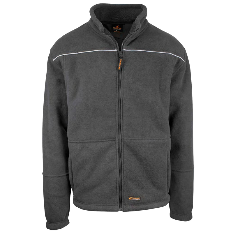 Load image into Gallery viewer, Mens Full Zip Sherpa Polar Fleece Jumper Lined Warm Winter Jacket Pullover - Black-0
