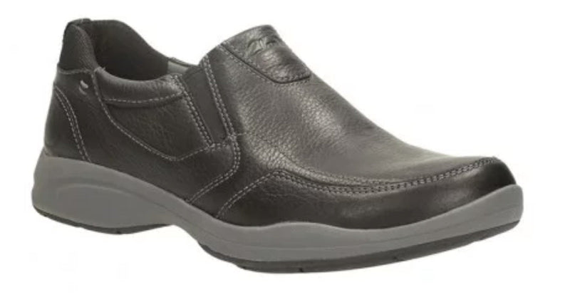 Load image into Gallery viewer, CLARKS Mens Wavekorey Free Formal Slip On Dress Leather Shoes G Width Fit-7
