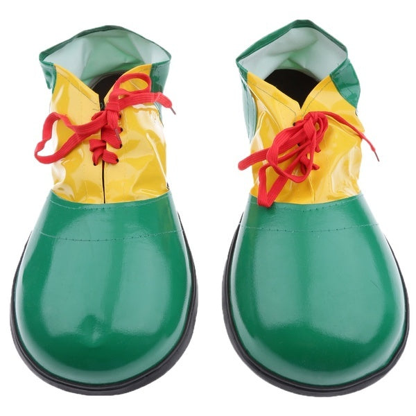 Load image into Gallery viewer, CLOWN SHOES Costume Fancy Dress Adult Circus Party Halloween Accessory Large-2
