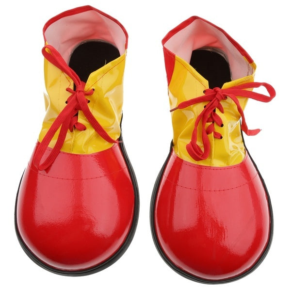 Load image into Gallery viewer, CLOWN SHOES Costume Fancy Dress Adult Circus Party Halloween Accessory Large-3
