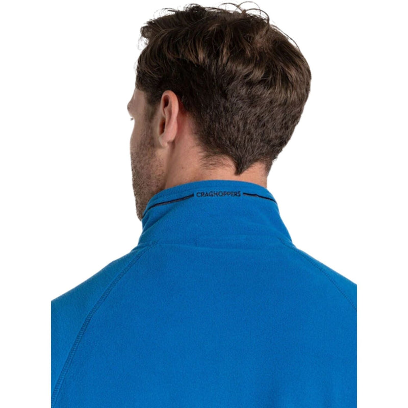 Load image into Gallery viewer, Craghoppers Corey VI Men's Recycled Microfleece Zip Fleece Top – Fresh Blue
