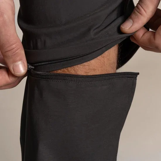 Load image into Gallery viewer, Craghoppers Kiwi Pro III Convertible Stretch Trousers – Dark Lead | Regular
