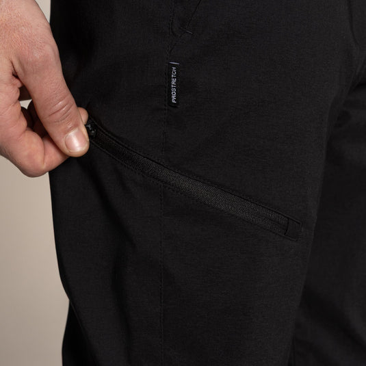 Craghoppers Kiwi Pro III Convertible Stretch Trousers – Black | Regular