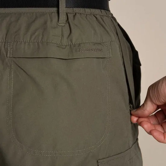 Craghoppers Kiwi Classic Outdoor Trousers – Wild Olive | Regular