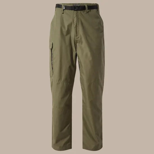 Craghoppers Kiwi Classic Outdoor Trousers – Wild Olive | Regular