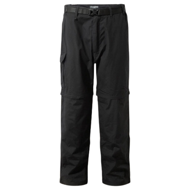 Load image into Gallery viewer, Craghoppers Mens Kiwi Convertible Trousers/Shorts (Regular) in Black-1
