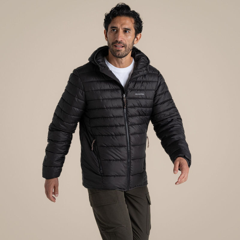 Load image into Gallery viewer, Craghoppers Compresslite IX Hooded Insulated Jacket in Black-5

