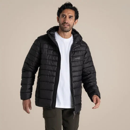 Load image into Gallery viewer, Craghoppers Compresslite IX Hooded Insulated Jacket – Black
