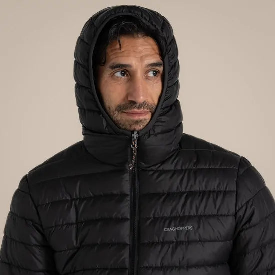 Load image into Gallery viewer, Craghoppers Compresslite IX Hooded Insulated Jacket – Black
