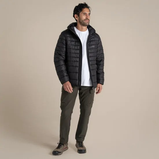 Load image into Gallery viewer, Craghoppers Compresslite IX Hooded Insulated Jacket – Black
