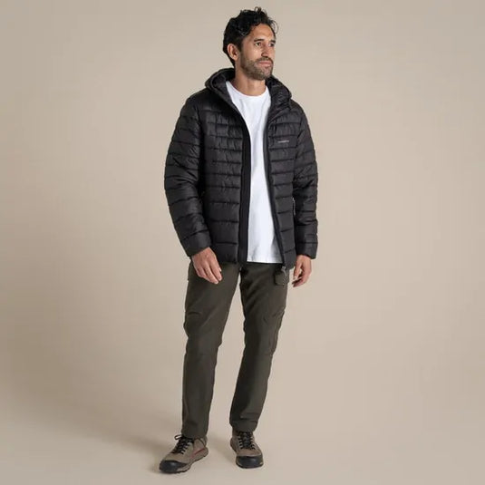 Craghoppers Compresslite IX Hooded Insulated Jacket – Black