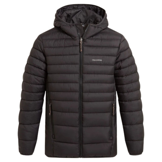 Craghoppers Compresslite IX Hooded Insulated Jacket in Black-1