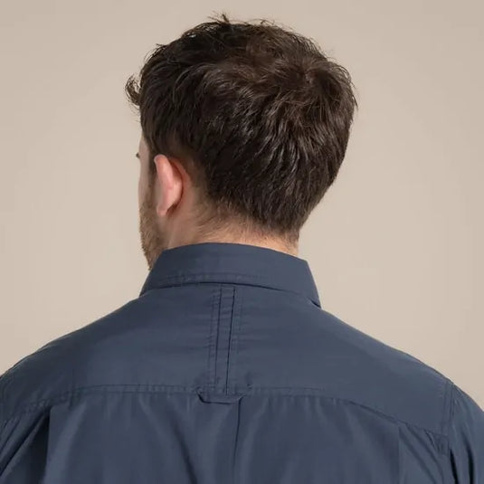 Craghoppers Kiwi Short Sleeve Outdoor Shirt – Ombre Blue