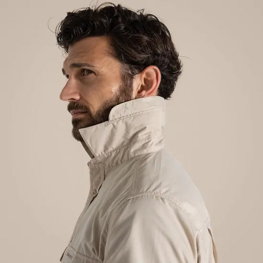 Craghoppers Kiwi Short Sleeve Outdoor Shirt – Oatmeal