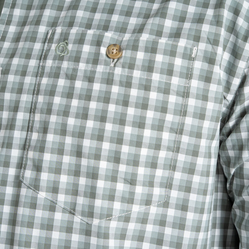 Load image into Gallery viewer, Craghoppers NosiLife Long Sleeve Shirt | Lichen Green/Ecru
