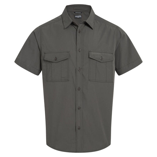 Craghoppers Kiwi II Short Sleeve UPF50+ Hiking Shirt in Cedar-0