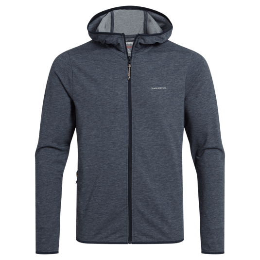 Craghoppers NosiLife Deft Hooded Travel Jacket in Blue Navy Marl-6