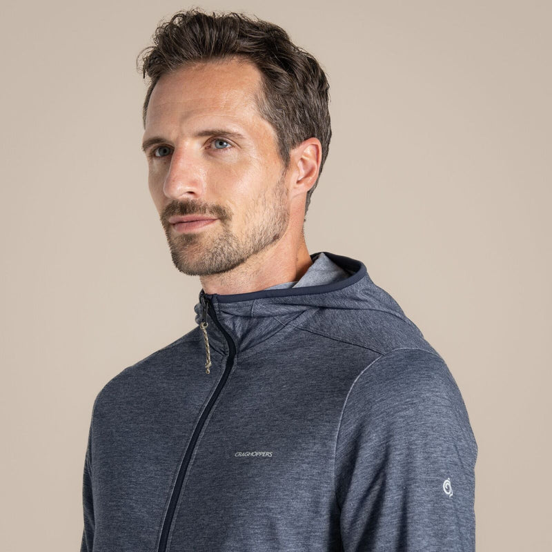Load image into Gallery viewer, Craghoppers NosiLife Deft Hooded Travel Jacket – Insect Repellent | Blue Navy Marl
