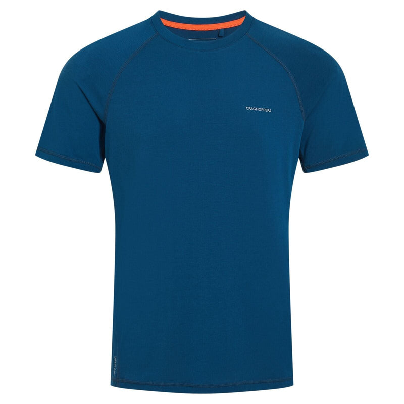 Load image into Gallery viewer, Craghoppers Mens Dynamic Short Sleeved T-Shirt in Tourmaline Blue-5
