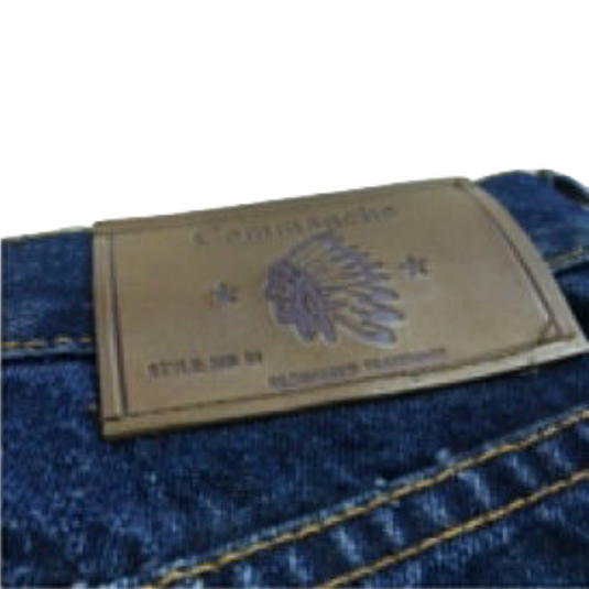 COMMANCHE Classic Basic Jeans Denim Original Straight Leg Pants Trousers-4